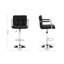 Caylee Swivel Upholstered Adjustable Height Counter Stool with Metal Frame-17936070