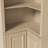 97.6'' H Corner Bookcase With Storage Cabinet