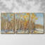Arbres d'automne - Toile encadrée multi-pièces-215374830-215374828