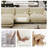 Upholstered Sofa, Modular Sectional Sofa Couch For Living Room-2049365903
