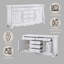 Commode 5 tiroirs à volutes Metsky-687572632