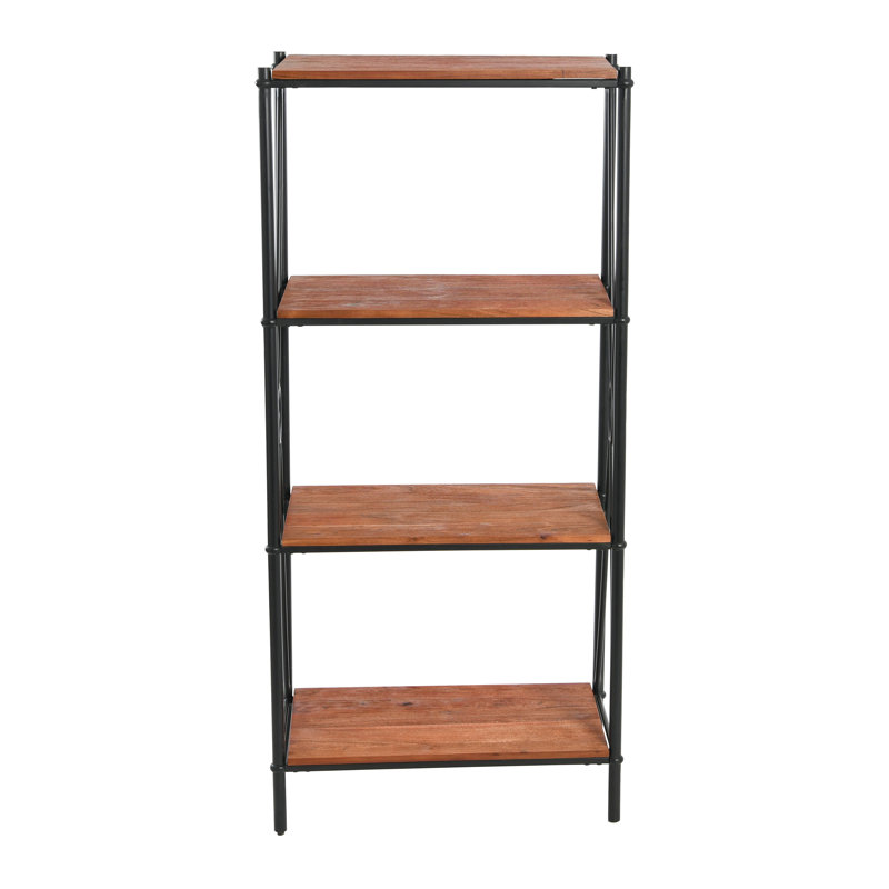 Bibliothèque chaleureuse Saratoga Rustic, Noyer chaud