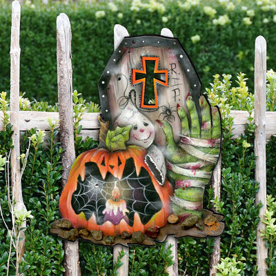 Wood Halloween Decoration