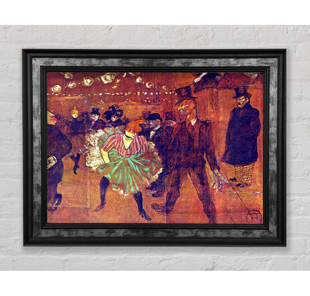 Toulouse Lautrec Ball im Moulin-Rouge - Druck