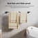 24'' Wall Mounted Towel Bar With Installation Hardware