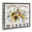 Art automnal sur toile, marché d'automne par Creatif Belle
