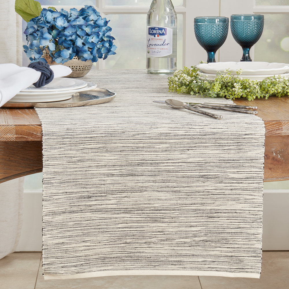 Bay Collection Table Runner, Gray