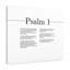 The Way of the Righteous Psalm 1 Piece Wrapped Canvas Wall Art-117187102