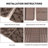 12" x 12" Composite Interlocking Deck Tile-76438511