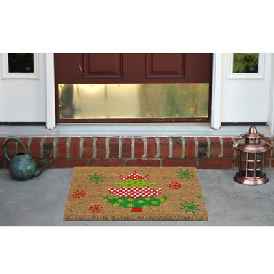 Petersen Non-Slip Christmas Outdoor Doormat