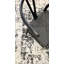 Tapis noir / gris / ivoire en polypropylène tissé à la machine Caleyah-554764332