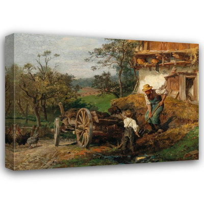 «The Little Helper» par Felix Schlesinger, reproduction d'art sur toile tendue