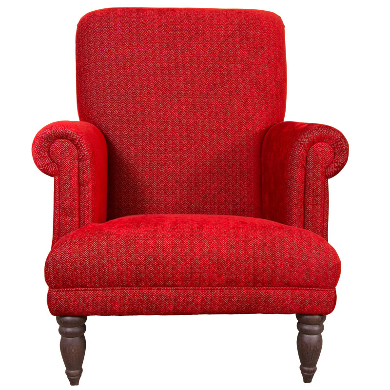 Clarita Upholstered Wingback Chair