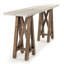 Doux 70.5'' W Solid Wood Console Table