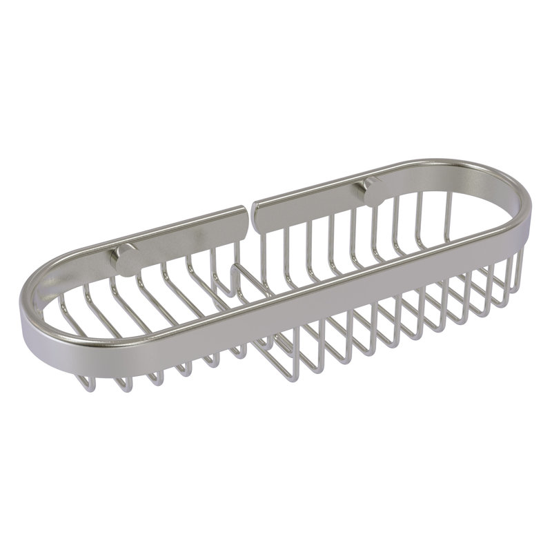 Serviteur de douche combiné, Nickel satiné
