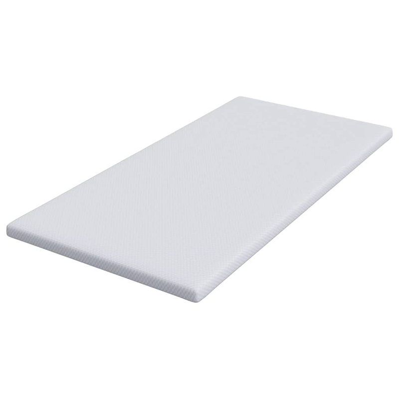 Memory Foam Mattress Pad, 90 x 190 cm