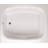 Designer Alexis 60" x 48" Drop in Air Acrylic Bathtub-9227451-88749459