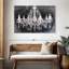 Lustre en cristal grunge sur toile-900466921