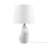 Asymmetrical Ceramic Table Lamp Grey See Below