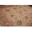 Tapis oriental beige / rosé / vert en laine noué à la main 10 pi 3 po x 13 pi 9 po Oriental