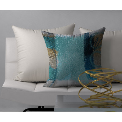 Coussin décoratif carrée en finesse de plaisir