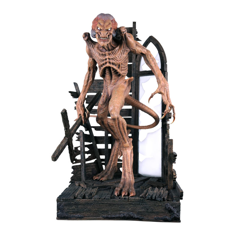 Statue en citrouille à l'échelle 1/10 Pumpkinhead | Édition classique, H 15,5 po x l 17,5 po x P 9,8 po