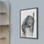 Sloth Bear by Eyre Tarney - Single Picture Frame Painting-1493160119