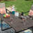 Basima 6 - Person Patio Dining Set Umbrella Hole Included Rectangular Table