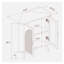 Buffet décoratif 31,5 "-4370605