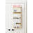 3 Sprouts - Children's Nursery Over the Door Organizer with Hooks - Llama