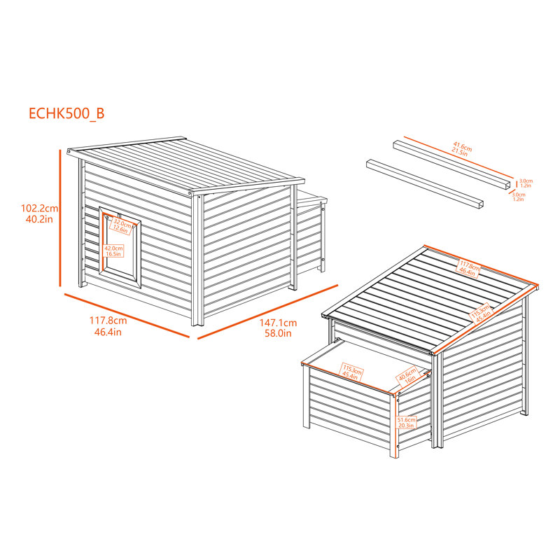 Pohl Jumbo ECOFLEX® Chicken Barn