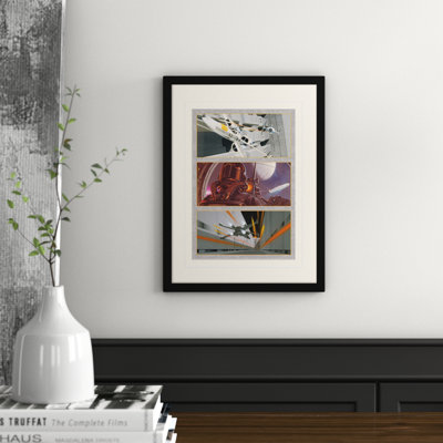 X Wing Assault Framed 1 Piece Single Picture Frame Wall Art