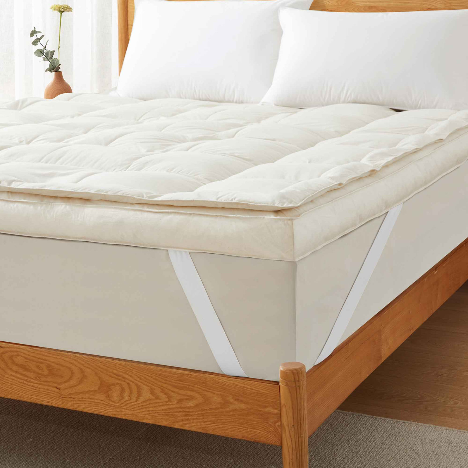  3" Feathers Mattress Topper, Full