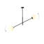 2-Light Sputnik Chandelier-527402551