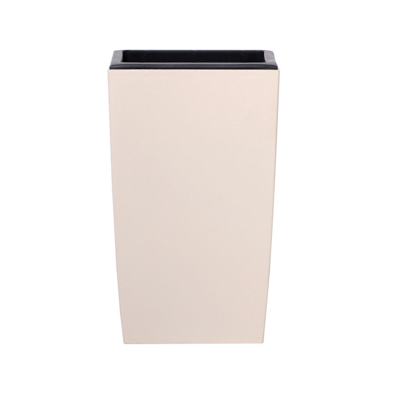 Aarabh Pot Planter, Cream, 53 cm H x 29 cm W x 29 cm D