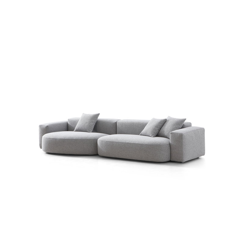 Canapé Bleecker, Tissu gris