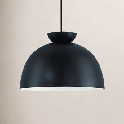Avey Single Light Metal Pendant