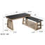 Ensemble de bureau de direction Modern