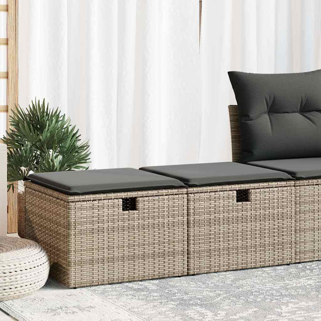 Gartensofa Rushun mit Kissen