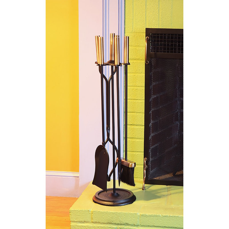 Bonnett Iron Fireplace Tool Set