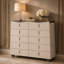Fantosini 10-Drawer Mule Chest - Silver Mist