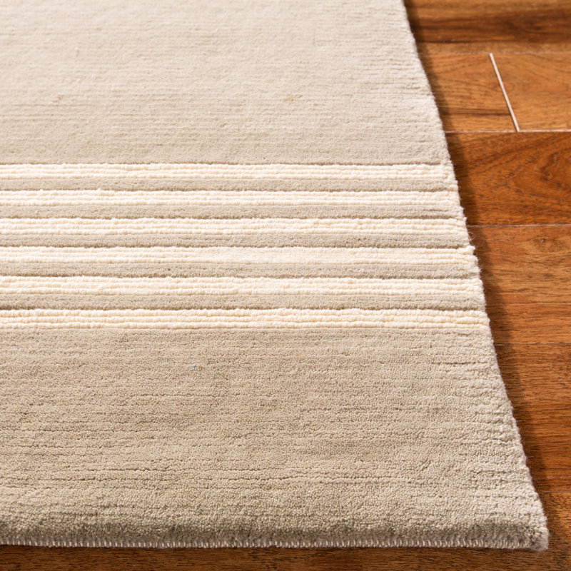 Ralph Lauren Bently Wool Striped Rug, Rectangle 4' x 6'