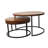 Ensemble de tables basses 2 pièces Ander