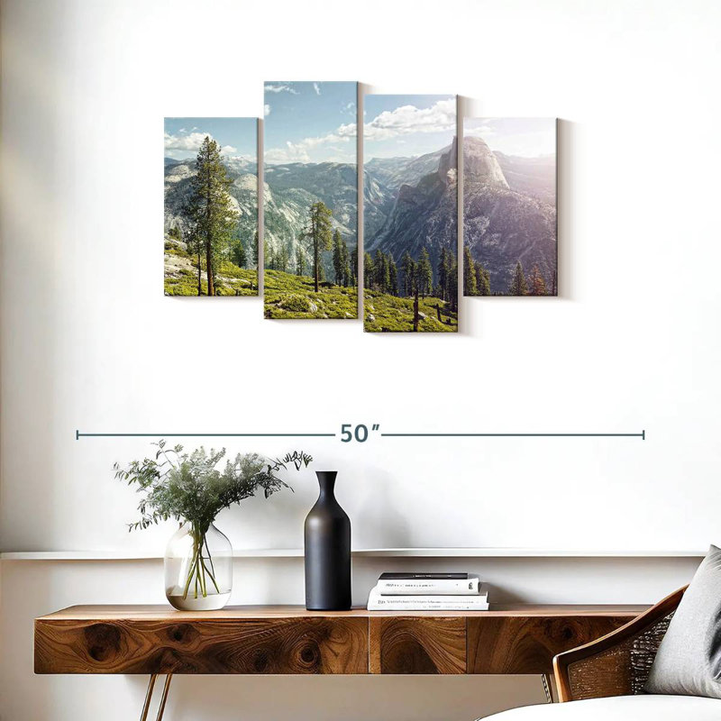 Yosemite Half Dome, 22" H x 36" W