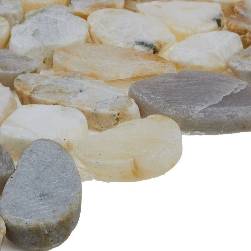 Random Sized Natural Stone Mosaic Wall & Floor Tile