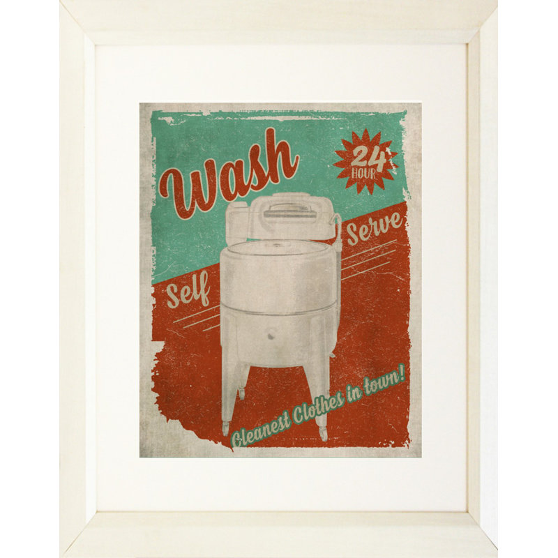 " Retro Wash " Print