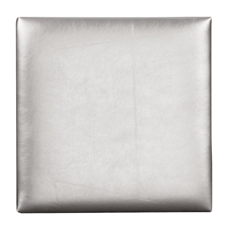 Décoration murale en simili cuir chatoyant, Mercure, H 16 po x l 16 po x p 1 po