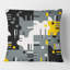Coussin décoratif rétro imprimé rétro I - Mid-Century-1203253087