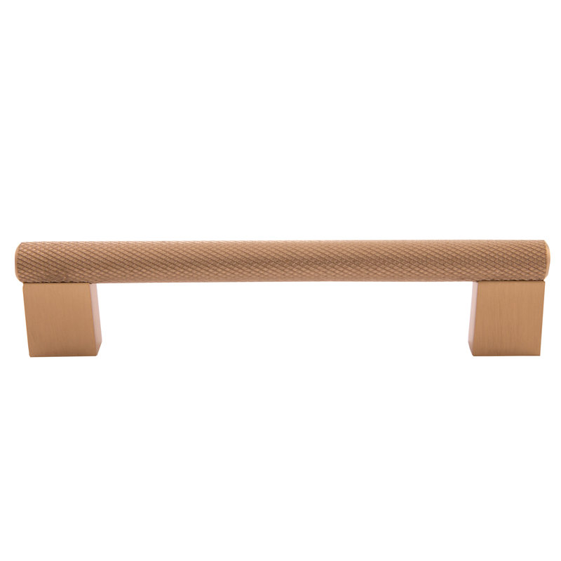 Satin Gold Brushed Alloy Steel Bar Handle