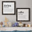 Kitchen Kitchen - Ensemble de 2 encadrements d'art textuel sur toile-285927574-285927577